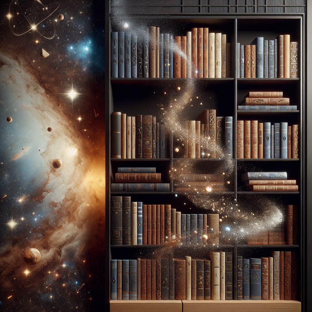 Космическая пыль на книжной полке: Каждая прочитанная книга — это встреча с угасшей звездой